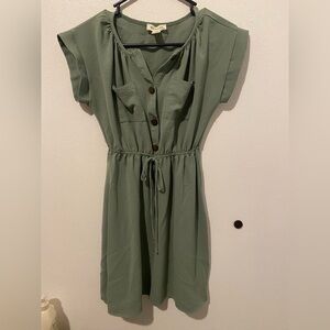 sage green dress